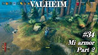 Valheim, #34, Mi armor, part 2, relaxing gameplay