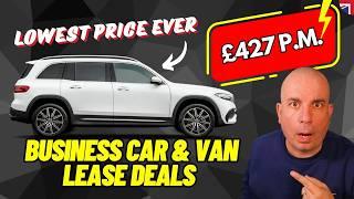 Business Car & Van Leasing Deals of the Month | June 2024