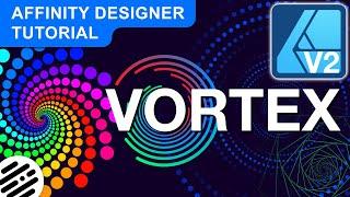 Affinity Designer Tutorial: Easy Vortex Designs & Duplicating Methods