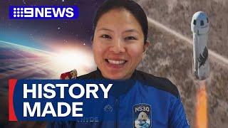 Melbourne woman becomes first Australian female astronaut to travel to space | 9 News Australia