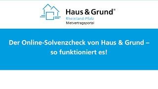 Online-Solvenzcheck von Haus & Grund: So einfach prüfen Sie die Zahlungsmoral von Mietinteressenten