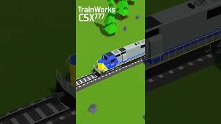 TrainWorks | CSX 777 SD50 - Part 5 | #trains #steamtrains #trainworks #csx