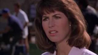 Magnum p.i. - S07E01  Dana Delany and Tom Selleck eye to eye!