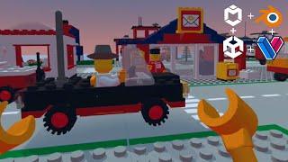 My little LEGO world in Virtual Reality