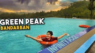 বান্দরবানে ইনফিনিটি পুল সহ রিসোর্ট  | Green Peak Resort | Bandarban | Ep 03