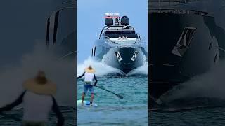 David and Goliath !! Eyes on the paddleboarder