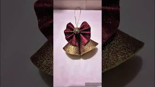 DIY Christmas Bell  Christmas craft ideas #diy #shorts