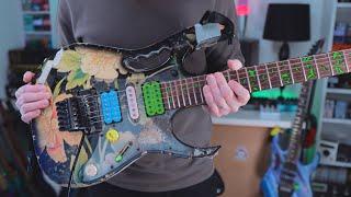 Why Steve Vai cut into my Ibanez floral JEM