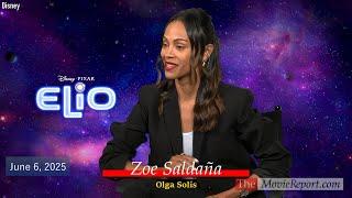 ELIO movie Zoe Saldaña interview / entrevista en español - 6 de junio 2025 4K