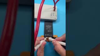 iPhone battery replacement with Qianli Spot Welding Machine and V1SE JCID - 100% Battery Health