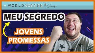 WORLD SOCCER CHAMPS - QUAL MEU SEGREDO PARA ACHAR JOVENS JOGADORES?  - WORLD FUTEBOL CHAMPS