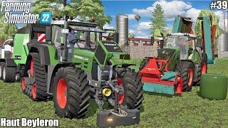 BUYING FENDT Favorit 924 Vario and BALING GRASS BALES│Haut Beyleron│FS 22│39