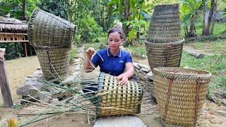 How To Weave Bamboo Baskets By Hand - Dog Care - Live Whit Nature - Lý Thị Ca