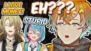 Usami Rito's Funny Misunderstandings in Crab Game with Nijisanji EN 【NIJISANJI CLIP】