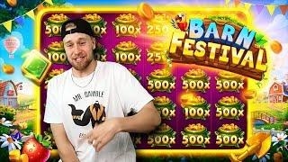 PRINTING ON BARN FESTIVAL!  (BIG WIN PRAGMATIC PLAY SLOT)