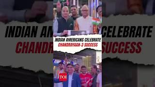 Watch: Indian diaspora in USA celebrate Chandrayaan-3 success at Times Square, New York