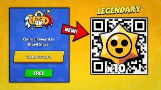 FREE LEGENDARY!  STARR DROP QR CODE | BRAWL STAR QR CODES 2024 | BRAWL STARS NEW UPDATE