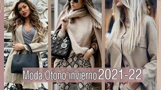 MODA Y TENDENCIAS OTOÑO INVIERNO 2021 2022 FASHION TRENDS FALL WINTER 2021 OUTFITS OTOÑO INVIERNO