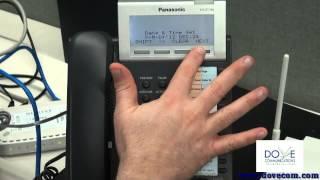 Panasonic KX DT 300 Time Change