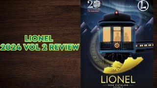 Lionel 2024: Vol 2 Catalog Review