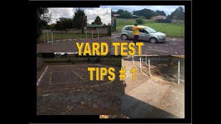 CODE8 YARD TEST TIPS