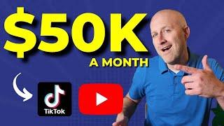 $0 to $50K/month using TikTok & YouTube (A Case Study)