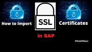 STRUST:How to Import/Deploy SSL Client Certificates in SAP System - Anonymous & Standard#TheSAPBasis