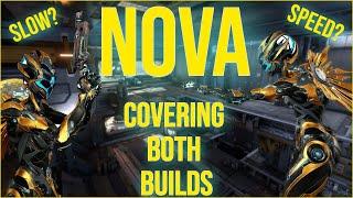 How to master the ANTIMATTER FRAME - Slow Nova and Speed Nova builds and comparison.