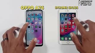 | Oppo A76 | Vs | Iphone 6plus | Speed Test | Comparison | 2024 |