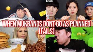 when mukbangs don't go as PLANNED (fails)