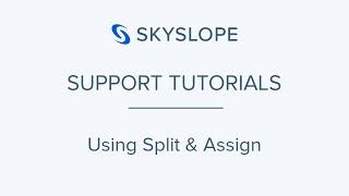 How to Use Split and Assign