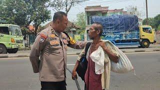 DIANGGAP 0DGJ JALAN KAKI TIDAK ADA YANG MEMBANTU NAIK BUS DITOLAK.KETEMU PAK PURNOMO LANGSUNG NAN915