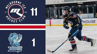 What a way to open the season at home! | Melbourne Ice 11-1 Central Coast Rhinos | AIHL Highlights