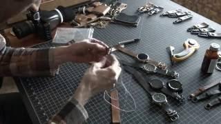 E3 Supply Co Horween Leather Watch Bands: "How it's Made"