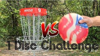 Can I beat par with Only A Dynamic Discs Vandal. 1 Disc Challenge Lippold Park Disc Golf #discgolf