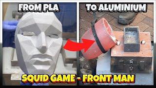 How to turn a 3D printed PLA mask into an aluminium mask.