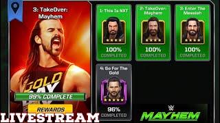 WWE Mayhem - 100% TakeOver Story Mode Livestream