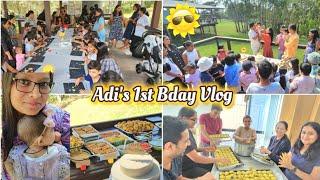 AADITYA TURNS 1️| EVERYONE COOKED BIRTHDAY LUNCH TOGETHER #indianlifeinaustralia #birthday #food