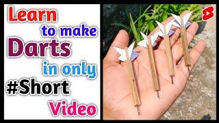 How to make Darts #shorts