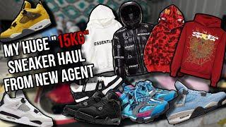 MY HUGE “15K” SNEAKER HAUL FROM NEW AGENT…