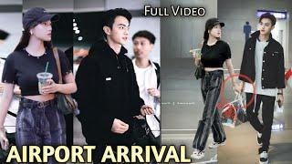 Dating Proof! Xu Kai And Chang Xiao Arrived Airport Holding Hands Heading To Hangzhou