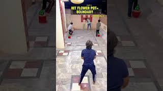 Yaha Pe Ache Batsman bhi fail hai! Hit Flower Pot: Boundary- Off Yorker #cricketmatch #youtubeshorts