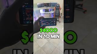 $4000 in 10 mins day trading from home