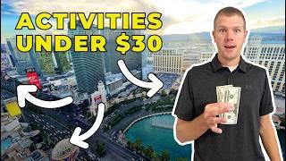 20 Cheap Things To Do in Las Vegas - UNDER $30