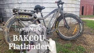 Gear Review- 2020 Bakcou Flatlander ebike