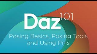 Daz 3D Tutorial: Posing basics, posing tools and using pins