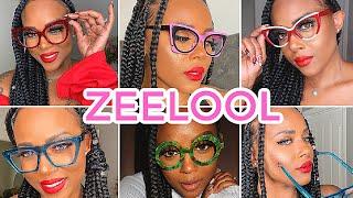 SUPER CUTE AFFORDABLE PRESCRIPTION GLASSES TRY ON HAUL FT. ZEELOOL | CRYSTAL CHANEL