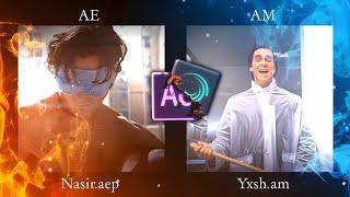 After Effects vs Alight Motion || Feel like Good, nasir.aep remake || Want Preset ‽