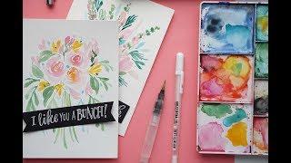 Watercolor Bouquets with Melissa Esplin