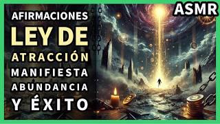 [ASMR] Afirmaciones de la Ley de la Atracción para Manifestar Abundancia y Éxito